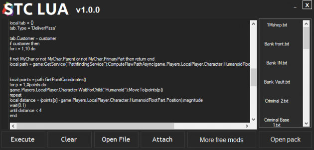 Stc Lua - lua executor roblox download mega